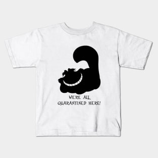 Quarantined with my cat - Crazy Magic cat | Cat lover Kids T-Shirt